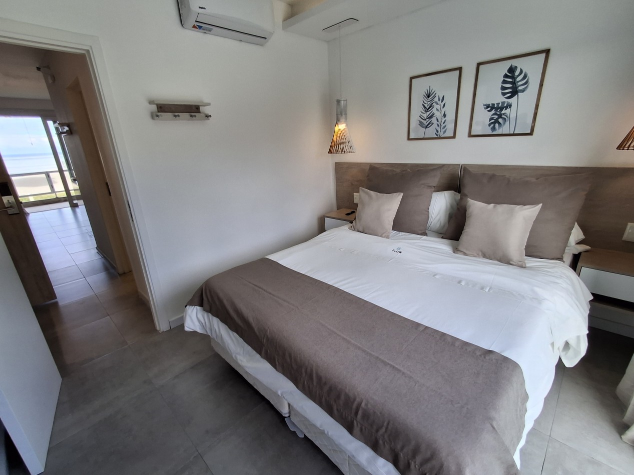 Departamento 3 ambientes planta baja en complejo Flow Las Gaviotas 28 y playa