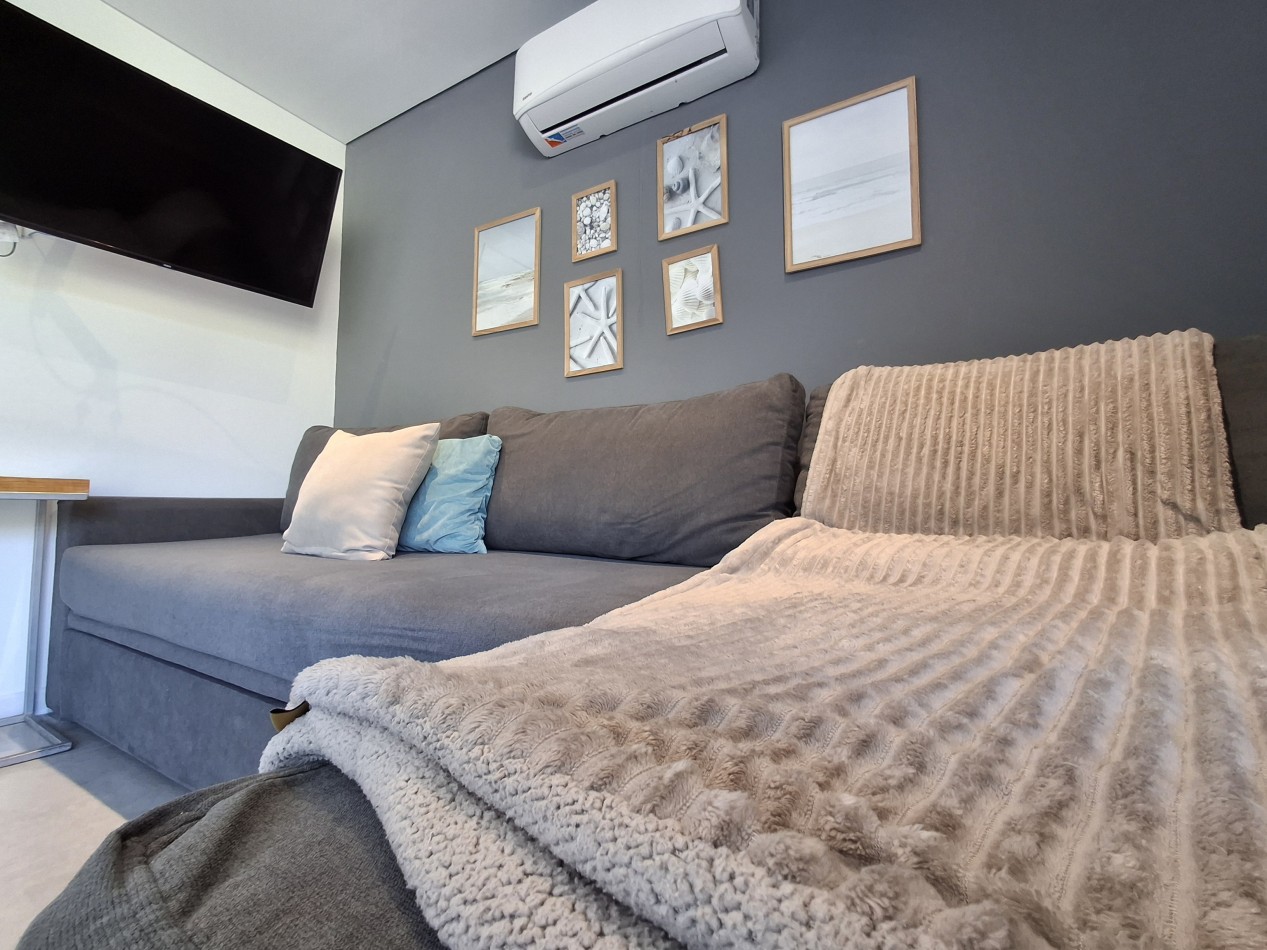 Departamento 3 ambientes planta baja en complejo Flow Las Gaviotas 28 y playa