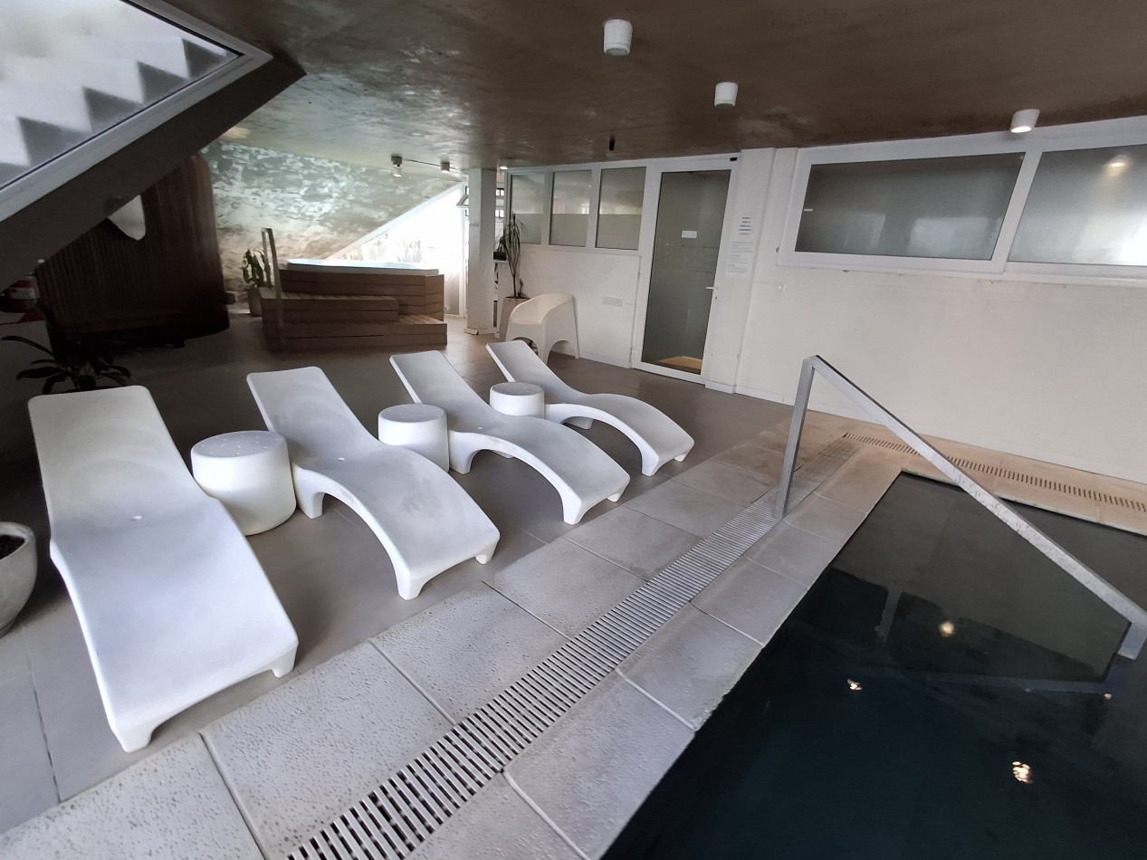 Departamento 3 ambientes planta baja en complejo Flow Las Gaviotas 28 y playa