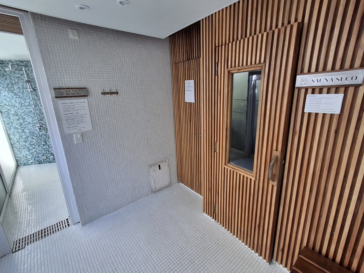 Departamento 3 ambientes planta baja en complejo Flow Las Gaviotas 28 y playa