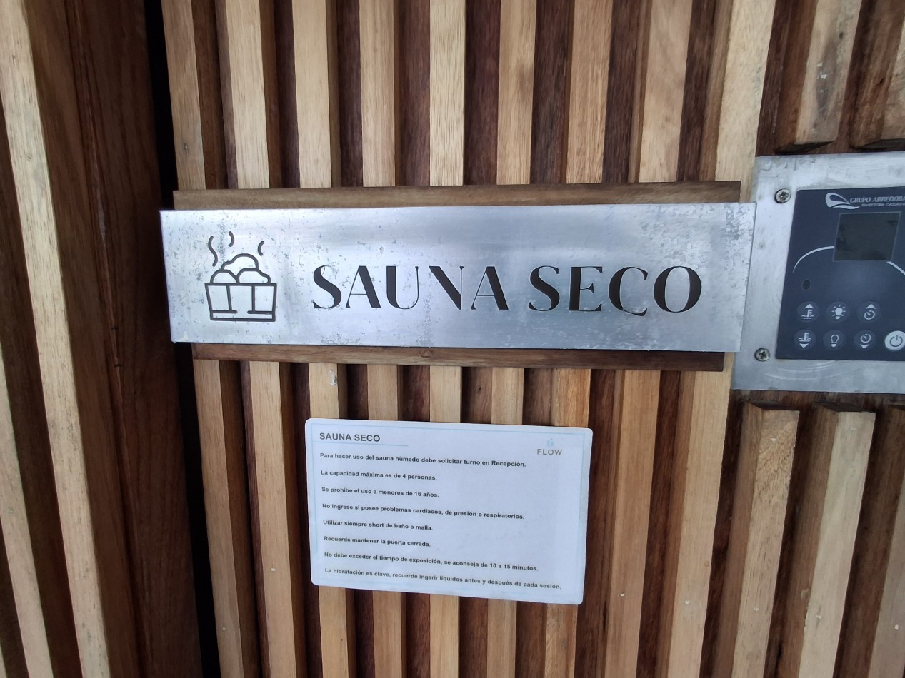 Departamento 3 ambientes planta baja en complejo Flow Las Gaviotas 28 y playa