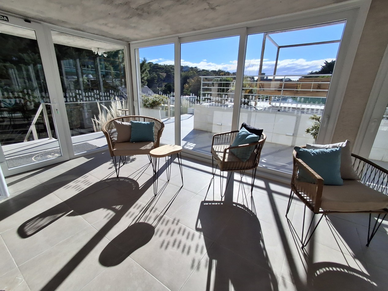 Departamento 3 ambientes planta baja en complejo Flow Las Gaviotas 28 y playa
