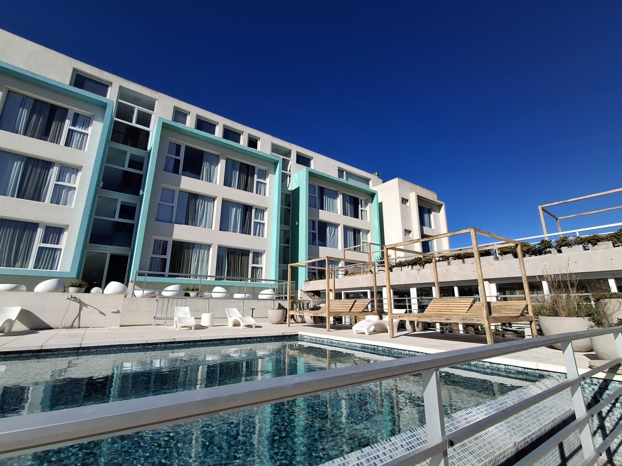 Departamento 3 ambientes planta baja en complejo Flow Las Gaviotas 28 y playa