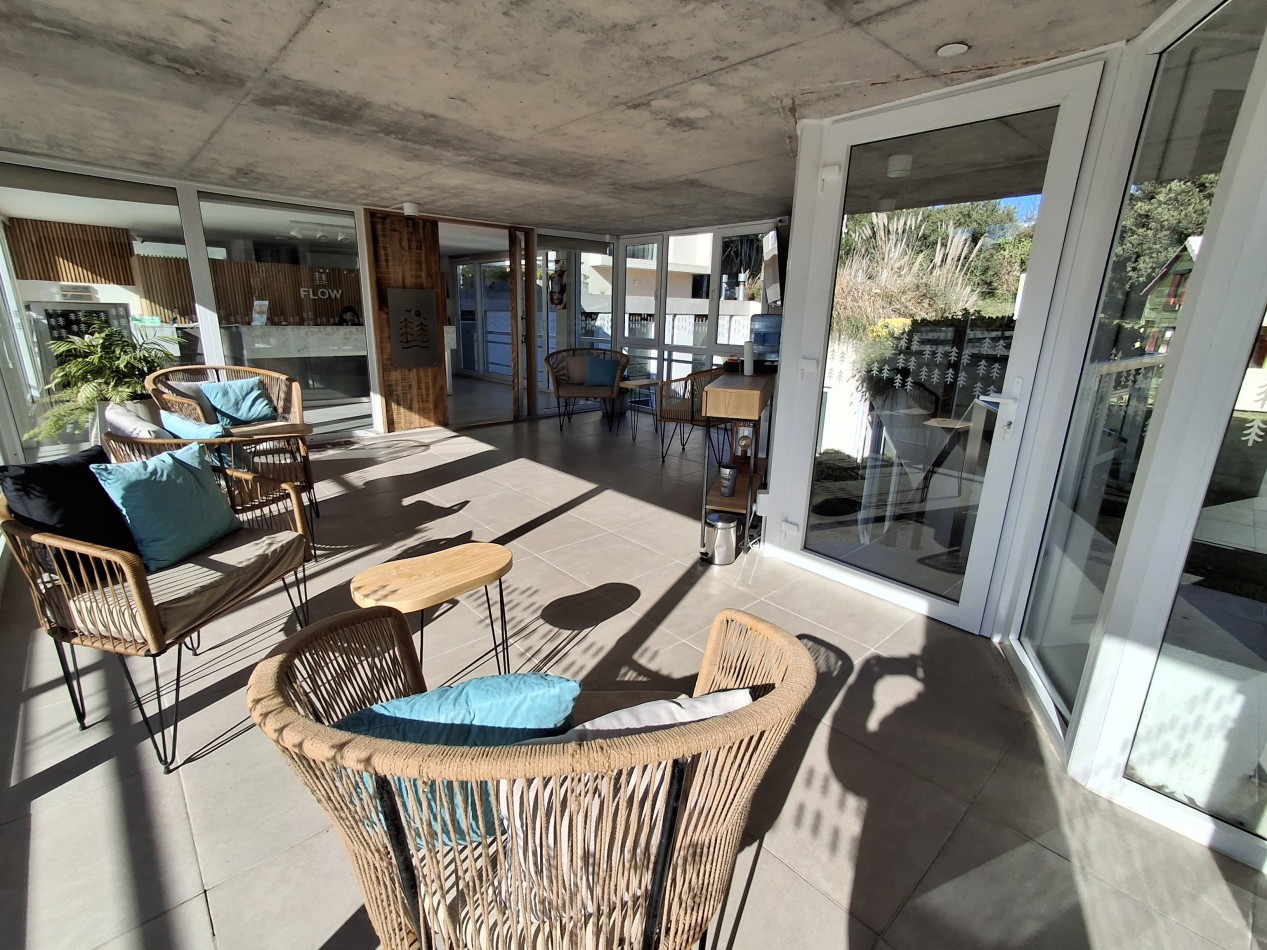 Departamento 3 ambientes planta baja en complejo Flow Las Gaviotas 28 y playa