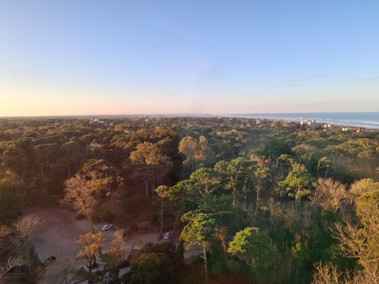 Altos del Pinar depto 4 ambientes con vista al mar y al bosque fundacional de Gesell.