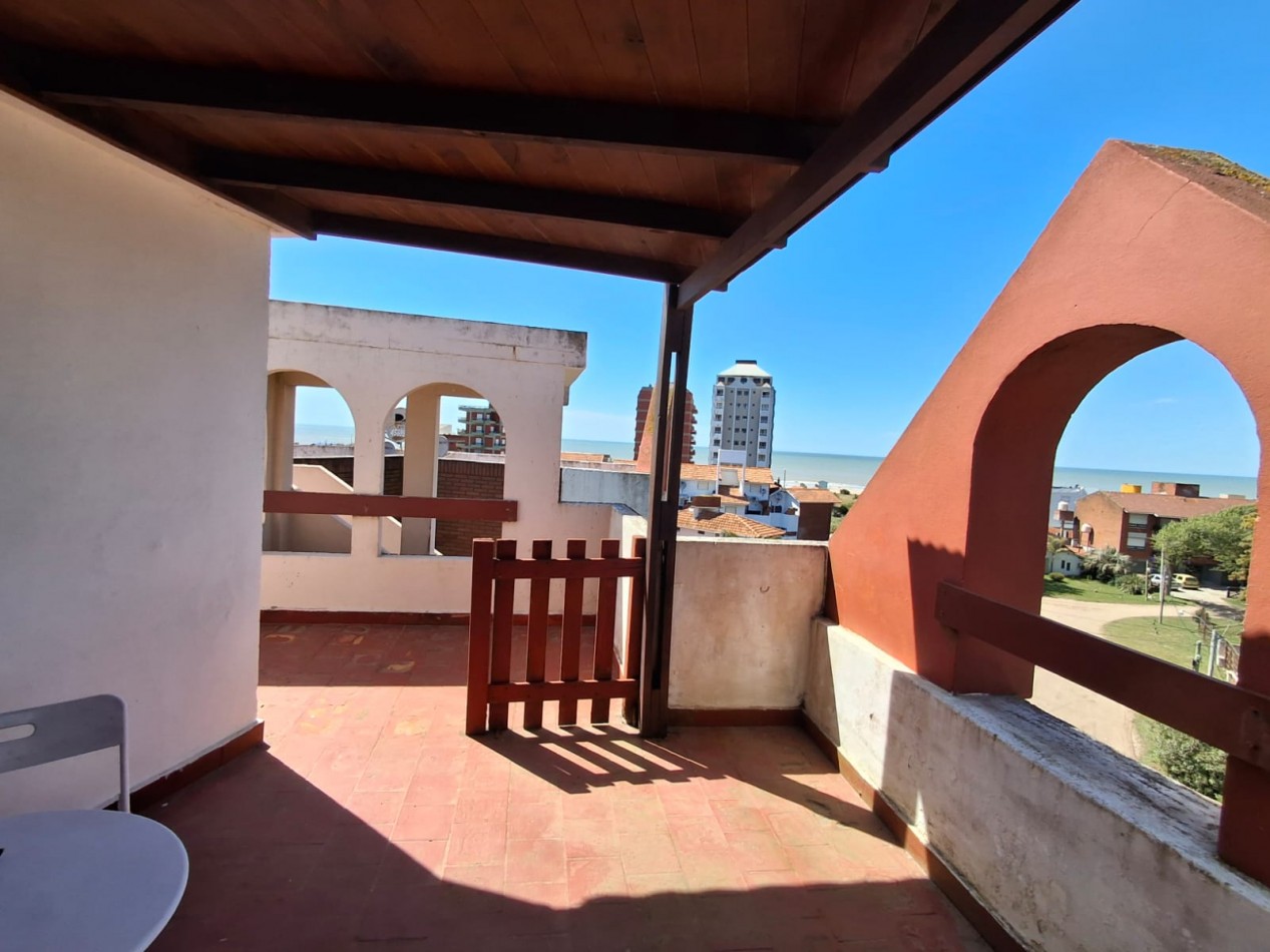 Departamento con vista al mar