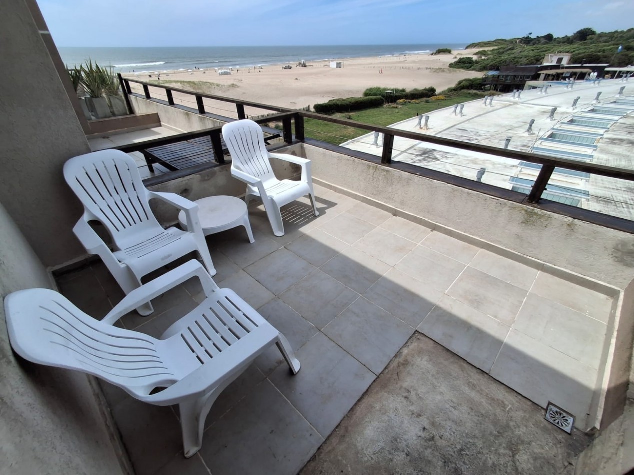 Departamento en alquiler temporal 3 ambientes para 6 personas n- 624 con vista al mar