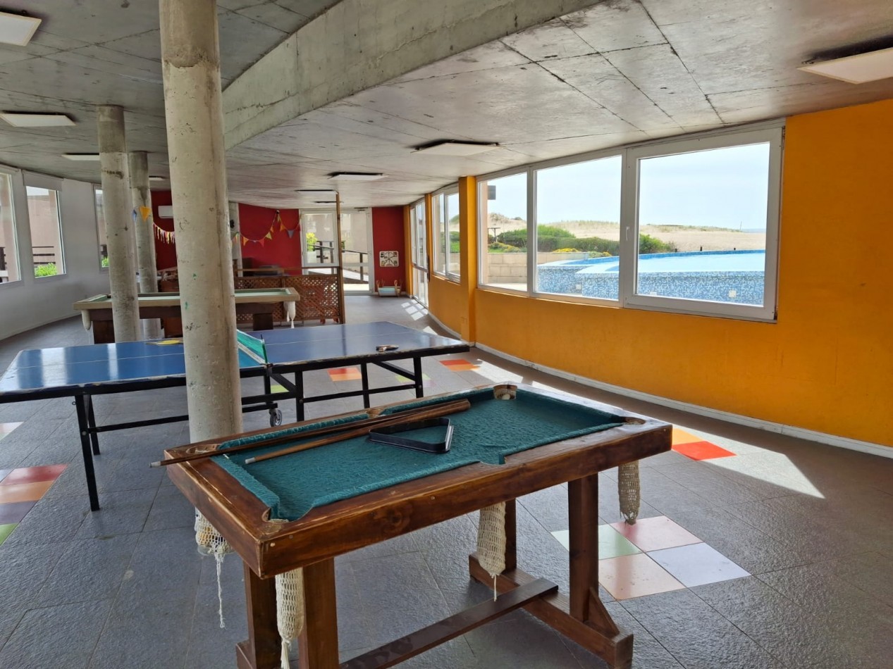 Departamento en alquiler temporal 3 ambientes para 6 personas n- 624 con vista al mar