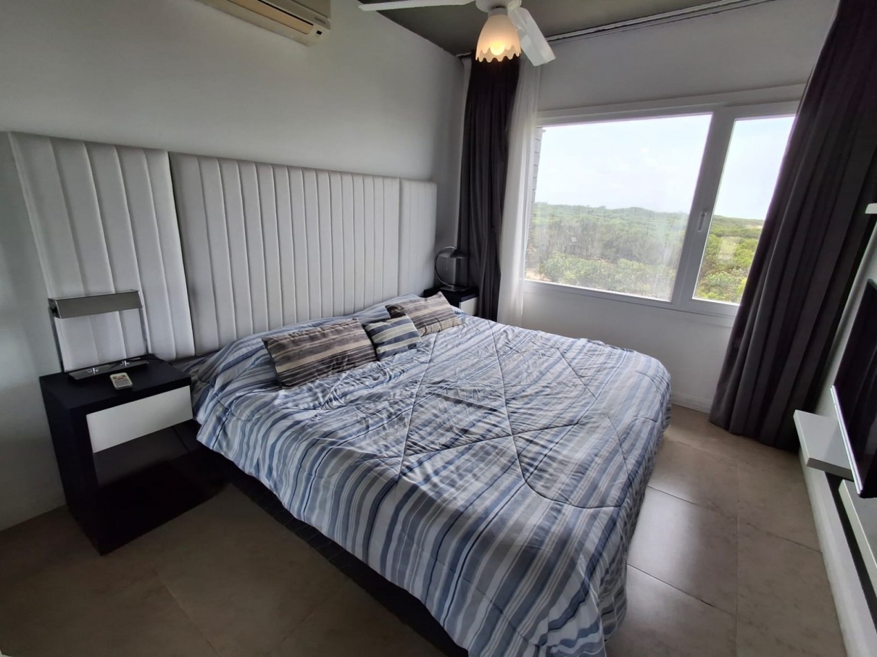 Departamento en alquiler temporal 3 ambientes para 6 personas n- 624 con vista al mar