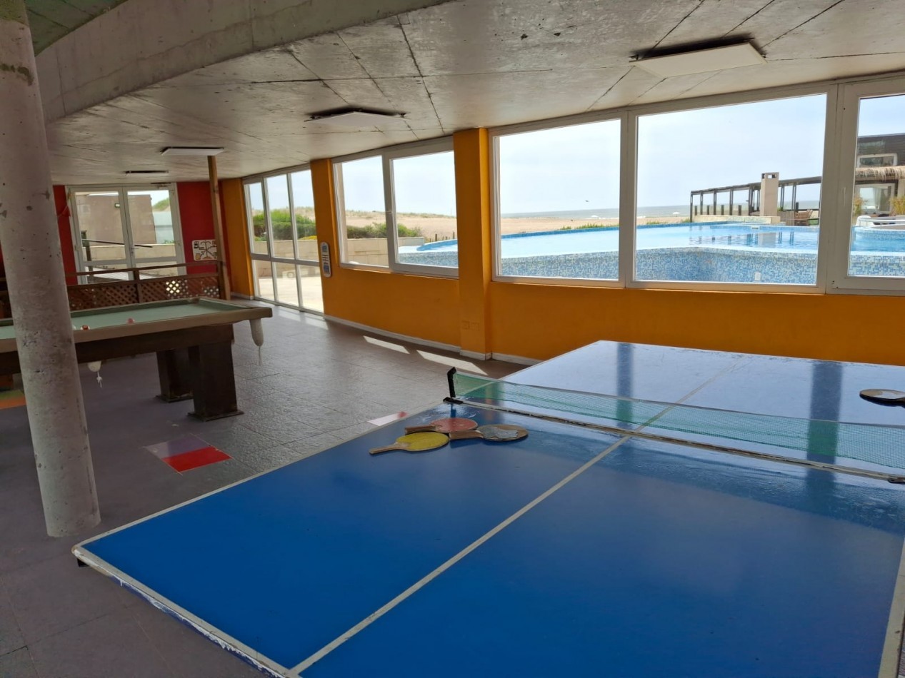 Departamento en alquiler temporal 3 ambientes para 6 personas n- 624 con vista al mar